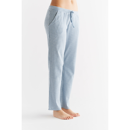 Pantalon à carreaux - LEELA COTTON