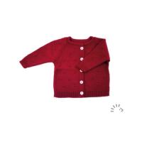 Cardigan tricot coton bio Frida - POPOLINI